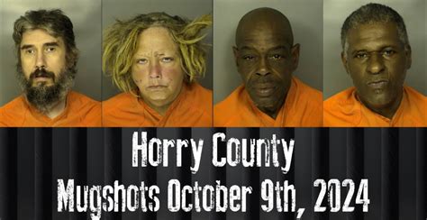 Horry County Mugshots October 9th 2024 WFXB