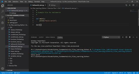 Running Python In Visual Studio Code Terminal Vastcomputers