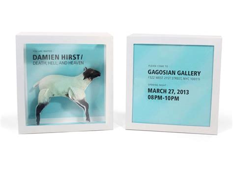 Damien Hirst-Exhibition Invitations and Webpages by Jaewon Park – SVA ...