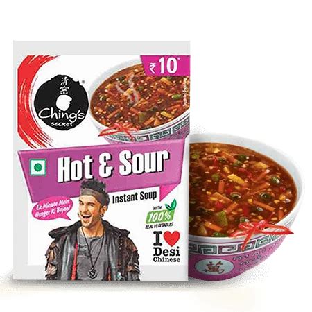 Ching S Hot Sour Instant Soup G Blended Vegetable Soup Quick Pantry Dhar