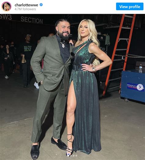 Charlotte Flair & Andrade Attend WWE Hall Of Fame, Wedding Plans