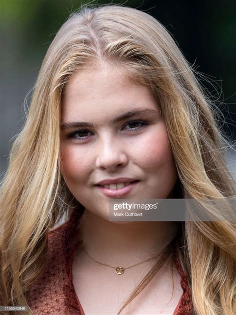 Crown Princess Catharina Amalia Of The Netherlands At Huis Ten Bosch