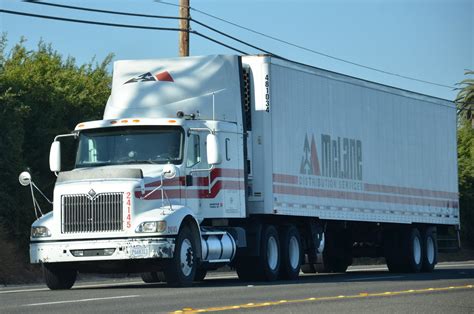 Mclane Distribution Services International Big Rig Truck Flickr