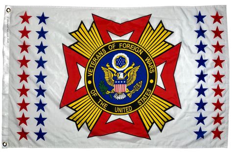 Veterans Of Foreign Wars 35 Flag I AmEricas Flags