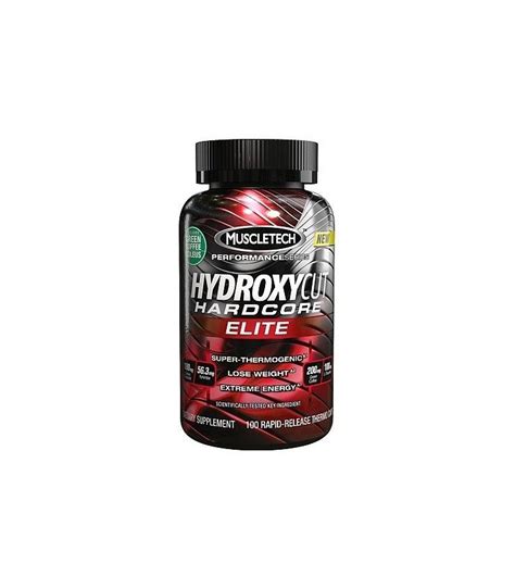 Hydroxycut Hardcore Elite Quemadores De Grasa Control De Peso