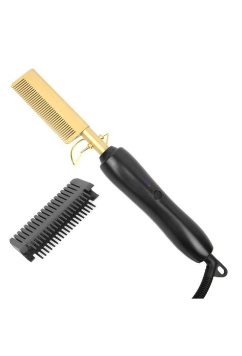 Electric Hair Hot Comb In Straightener Curling Iron By Style It Shop Today Get It