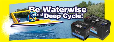 Deep Cycle Marine Battery For Marine Use - Battery Shop Battery Clinic