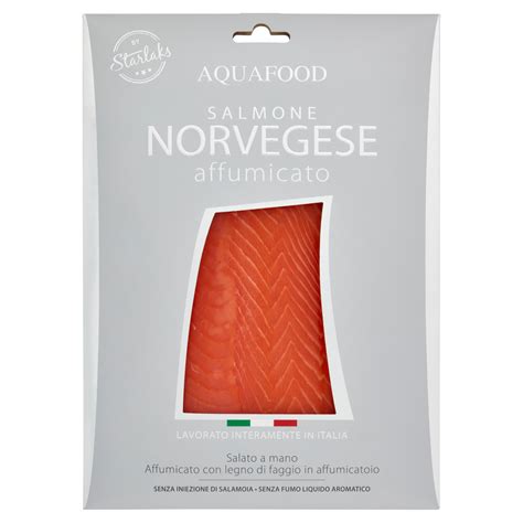 Aqua Food Salmone Norvegese Affumicato 100 G Carrefour