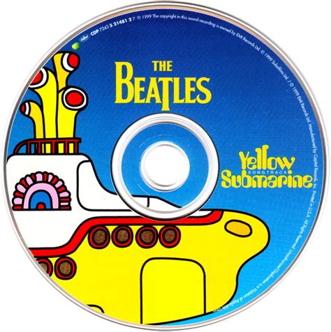 Release Yellow Submarine Songtrack By The Beatles Cover Art