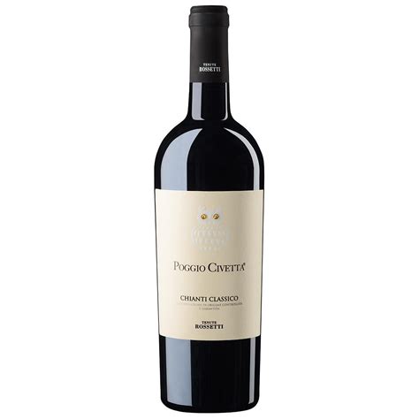 Chianti Classico Poggio Civetta Tenute Rossetti Toskana Italien