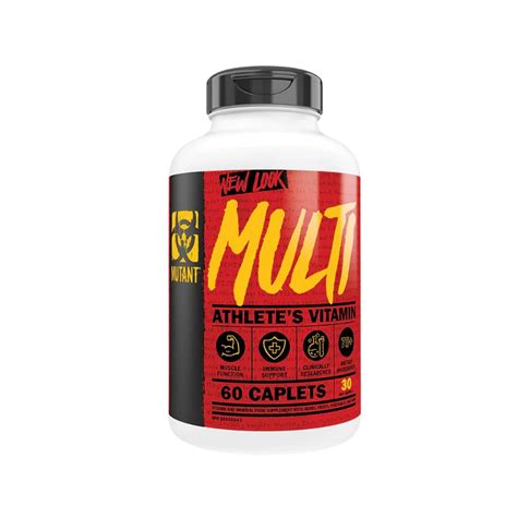 Mutant - Multi Athlete's Vitamin (60 Caps) - Eliwellnutrition.com
