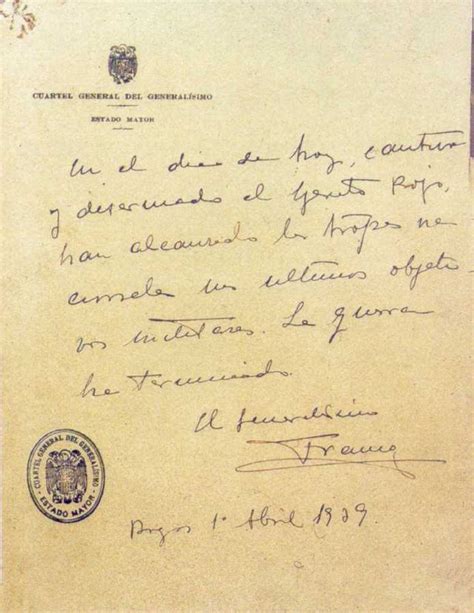 Correspondencia De Francisco Franco