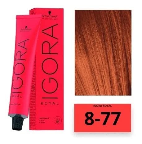 Coloracion Igora Royal Tono 8 77 Schwarzkopf 60gr