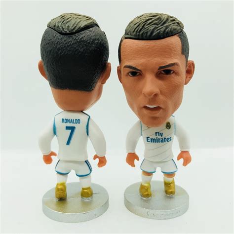 Soccerwe 6 5cm Altura Futebol Estrela Figuras Real Madrid 7 Cristiano