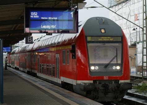 Rb Nach Leipzig In Dessau Hbf Rene Bahnbilder De