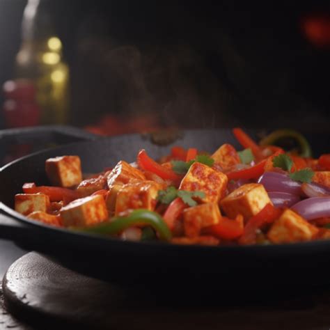 Spicy Paneer Chilli Stir Fry By Ariso Recipes Indian Ariso