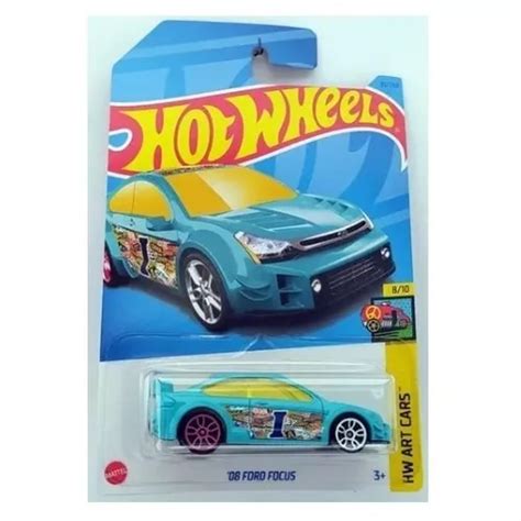 Hot Wheels Ford Focus Hw Art Cars Mercadolivre