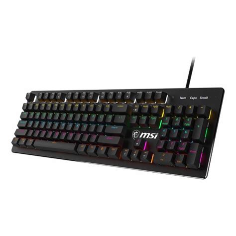 TECLADO GAMER MSI FORGE GK300 BLUE SWITCH