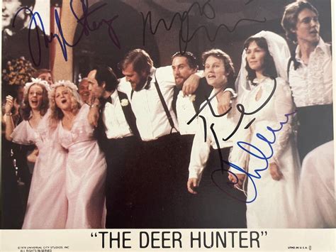 The Deer Hunter cast signed movie photo | EstateSales.org