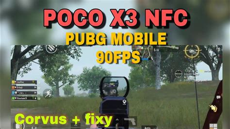 POCO X3 NFC PUBG With Corvus OS Fixy Kernel YouTube