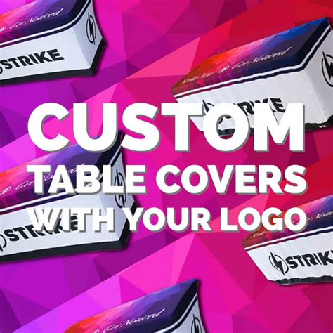 Perfect Guide To Custom Branded Table Covers With Your Logo