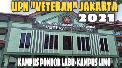 Upn Veteran Jakarta 2021 Youtube