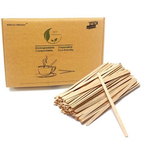 Buy Wooden Coffee Stir Sticks For Coffee Stirring 1000 Pack 55 Inch