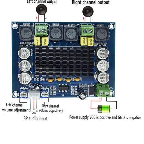 Jual M139 M543 Kit Power Amplifier Class D DIGITAL AUDIO TPA3116D2 12