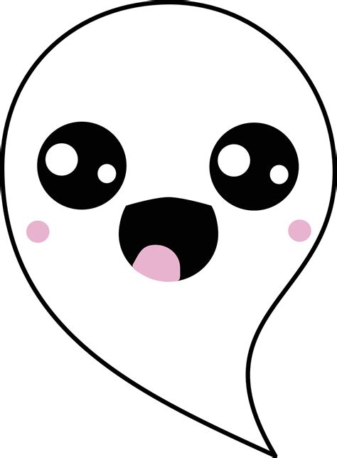 Halloween Ghost Emoji 11 22937347 Vector Art at Vecteezy