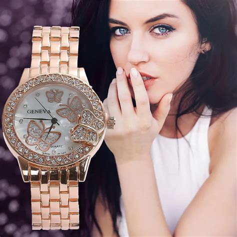 Fashion Women Watches Retro Design Alloy Band Analog Alloy Quartz Wrist