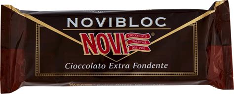 Novi Novibloc Cioccolato Extra Fondente G Amazon It Alimentari E