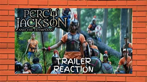 PERCY JACKSON THE OLYMPIANS Teaser Trailer Reaction YouTube