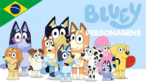 Bluey Personagens Youtube