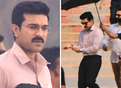 Leaked Ram Charan Sports A Moustache And Spectacles In New Photo From