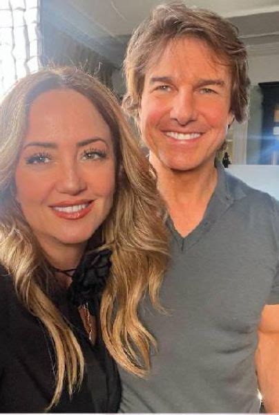 Andrea Legarreta comparte fotografía con Tom Cruise y explota las redes