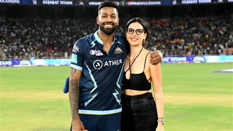 Hardik Pandya Wife Natasa Stankovic Pda After Gujarat Titans Ipl 2022 Win In Pics