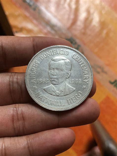 1p Bonifacio Silver Coin Hobbies Toys Memorabilia Collectibles