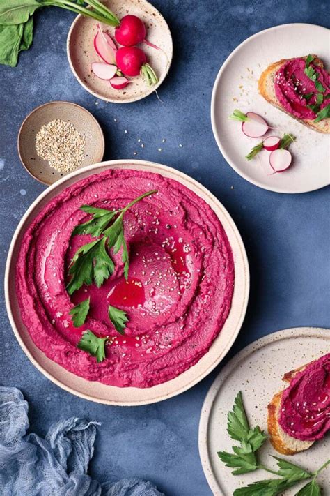 Rote Beete Hummus Selber Machen Ganz Einfach Vegan Und Glutenfrei