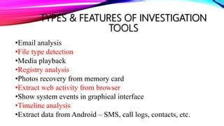 Forensic tools | PPT | Free Download