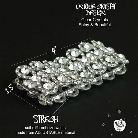 Bikini Competition Jewelry For Women Rhinestone Silver Etsy