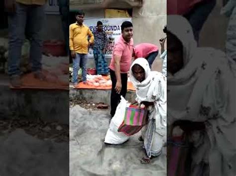 Distributed Ration Food Items To The Poor And Widows During Ramadan