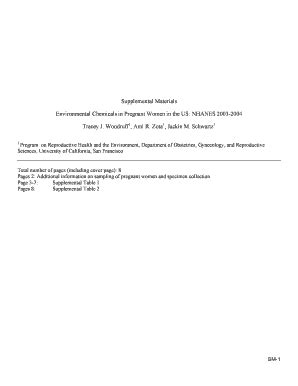 Fillable Online Ehp Niehs Nih Supplemental Material Pdf Fax Email Print