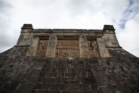 Looking up the Temple of the Bearded Man Chichén Itzá Travel Story