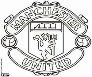 Manchester United Fans Football Coloring Pages Coloring Pages For