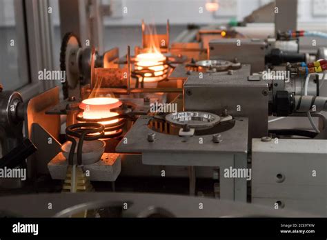 Fusion Machine Sample Preparation Making Glass Beads For Xrf Analysis In A Science Laboratory