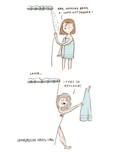 Comics Aah Nothing Beats A Long Hot Shower Scrolller