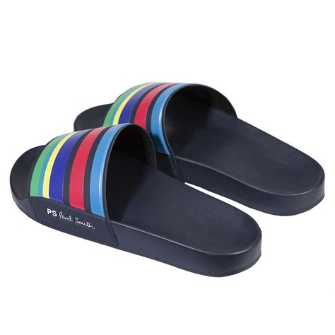 Ps Paul Smith Sports Stripe Summit Slider Oxygen Clothing