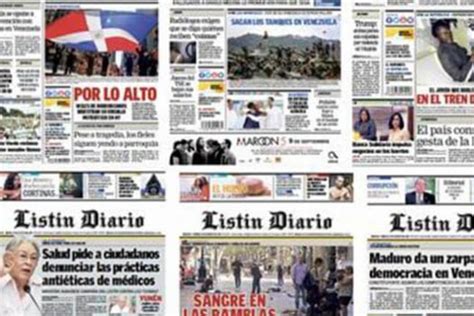 El Listín Diario Decano De La Prensa Dominicana Cumple 130 Años El