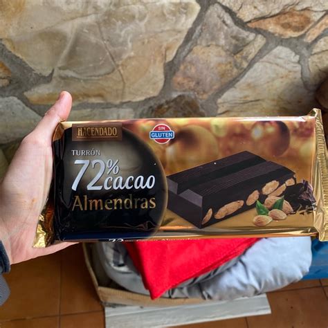 Hacendado Turr N Cacao Almendras Chocolate Negro Review Abillion