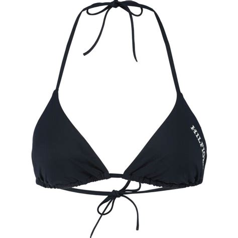 Tommy Hilfiger TRIANGLE RP Women S Bikini Top Dark Blue